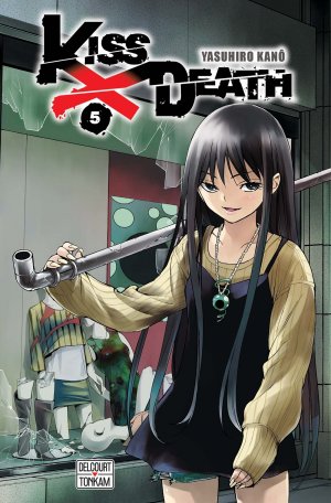 couverture, jaquette Kiss x Death 5  (delcourt / tonkam) Manga
