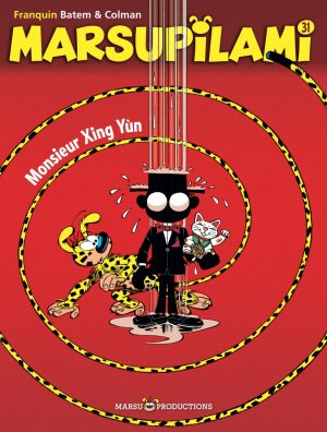couverture, jaquette Marsupilami 31  - Monsieur Xing Yunsimple 1989 (Marsu Productions) BD