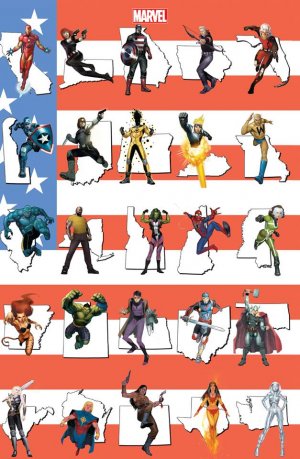 Captain America - Steve Rogers # 8 Kiosque V5 (2017 - 2018)