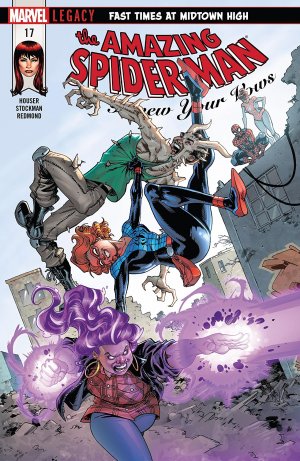 couverture, jaquette Amazing Spider-Man - Renew Your Vows 17  - FAST TIMES AT MIDTOWN HIGH Part 2Issues V2 (2016 - 2018) (Marvel) Comics