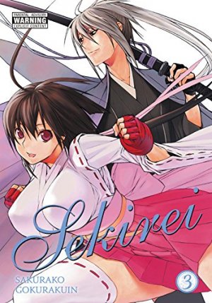 couverture, jaquette Sekirei 3  (Yen Press) Manga
