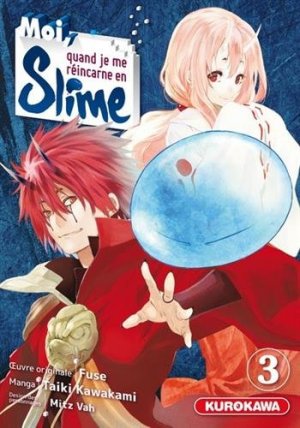 couverture, jaquette Moi, quand je me réincarne en slime 3  (Kurokawa) Manga