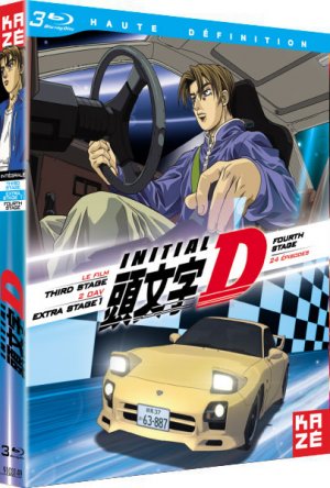 Initial D - Extra stage 1 + Third Stage   Fourth Stage édition Intégrale Blu-ray