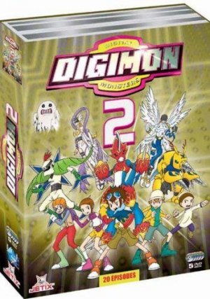 couverture, jaquette Digimon Adventure 1 2 COFFRET  -  VF (LCJ) Série TV animée