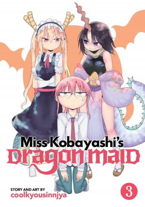 couverture, jaquette Miss Kobayashi's Dragon Maid 3  (Seven Seas) Manga