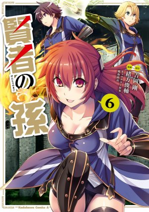 couverture, jaquette Kenja no Mago 6  (Kadokawa) Manga