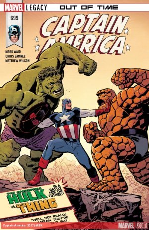 couverture, jaquette Captain America 699 Issues V1 Suite (2017 - 2018) (Marvel) Comics