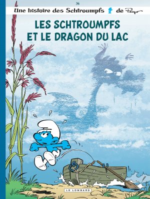 couverture, jaquette Les Schtroumpfs 36  - Les Schtroumpfs et le dragon du lac (le lombard) BD