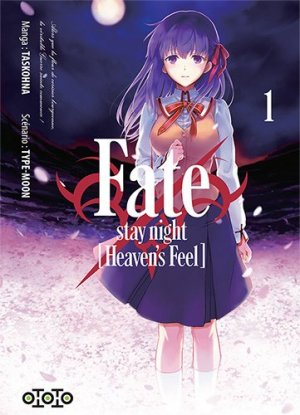 couverture, jaquette Fate/Stay Night - Heaven's Feel 1  (ototo manga) Manga