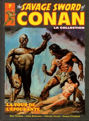 The Savage Sword of Conan # 7 TPB hardcover (cartonnée)