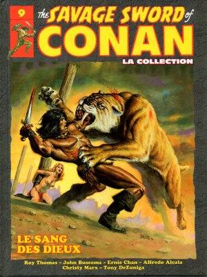 The Savage Sword of Conan # 9 TPB hardcover (cartonnée)