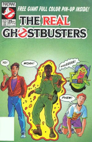couverture, jaquette The Real Ghostbusters 25  - Ghost TrainIssues V1 (1988 - 1991) (NOW Comics) Comics
