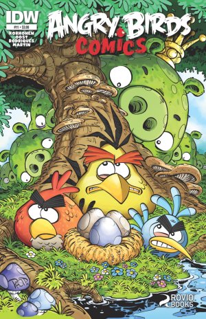 couverture, jaquette Angry Birds 11 Issues V1 (2014 - 2015) (IDW Publishing) Comics