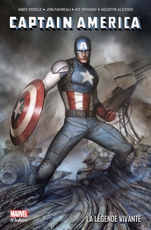 Captain America - La Légende Vivante édition TPB hardcover (cartonnée) - Deluxe