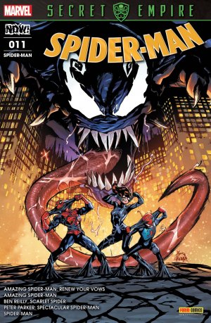 couverture, jaquette Spider-Man 11 Kiosque V6 (2017 - 2018) (Panini Comics) Comics
