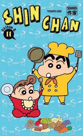 couverture, jaquette Shin Chan 11 Saison 2 (casterman manga) Manga