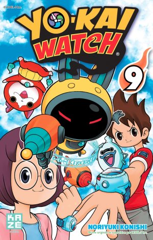 couverture, jaquette Yo-kai watch 9  (kazé manga) Manga