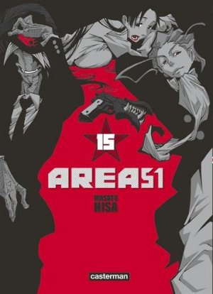 couverture, jaquette Area 51 15  (casterman manga) Manga
