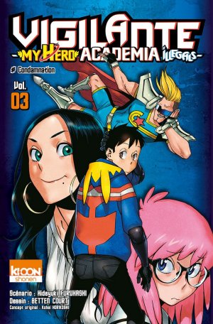 couverture, jaquette Vigilante - My Hero Academia illegals 3  (Ki-oon) Manga