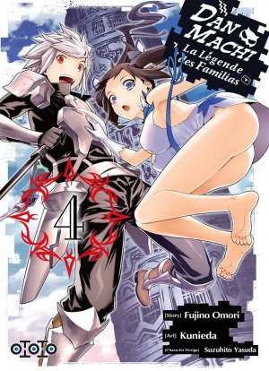 couverture, jaquette DanMachi - La Légende des Familias 4  (ototo manga) Manga