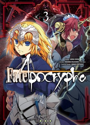 couverture, jaquette FATE/APOCRYPHA 3  (ototo manga) Manga