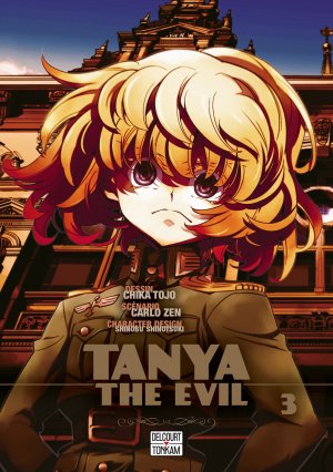 couverture, jaquette Tanya The Evil 3  (delcourt / tonkam) Manga