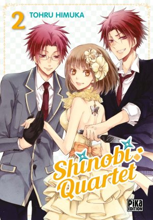 couverture, jaquette Shinobi Quartet 2  (pika) Manga
