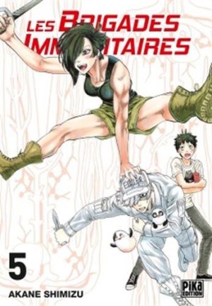 couverture, jaquette Les Brigades Immunitaires 5  (pika) Manga
