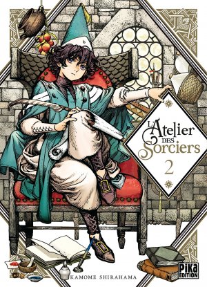 couverture, jaquette L'Atelier des Sorciers 2  (Pika) Manga