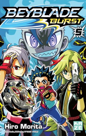 couverture, jaquette Beyblade burst 5  (kazé manga) Manga