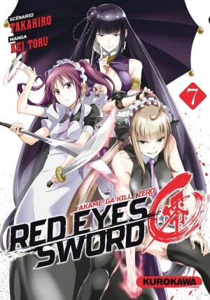couverture, jaquette Red eyes sword 0 - Akame ga kill ! Zero 7  (Kurokawa) Manga