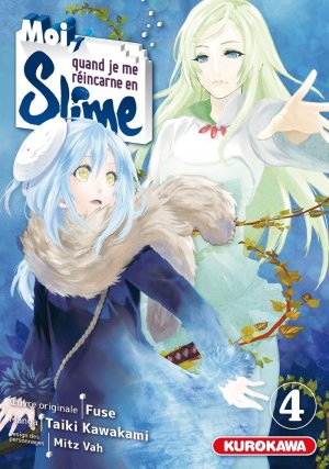 couverture, jaquette Moi, quand je me réincarne en slime 4  (Kurokawa) Manga