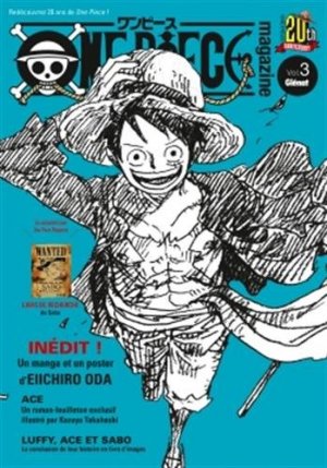 couverture, jaquette One piece magazine 3  (Glénat Manga) Magazine