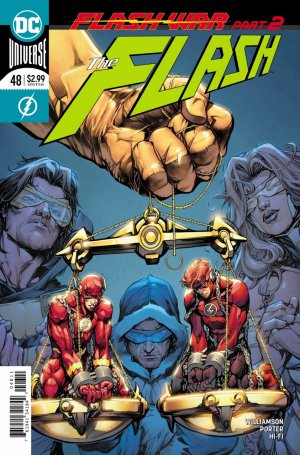 couverture, jaquette Flash 48  - Flash War! 2Issues V5 (2016 - 2020) - Rebirth (DC Comics) Comics