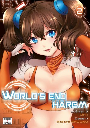 couverture, jaquette World's End Harem 2  (delcourt / tonkam) Manga