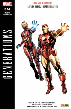 Generations - Captain Marvel And Captain Mar-Vell # 3 Kiosque (2018)