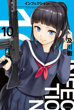 couverture, jaquette Infection 10  (Kodansha) Manga