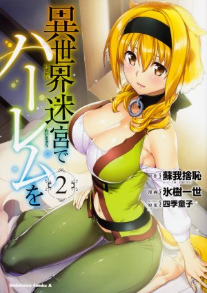 couverture, jaquette Harem in the Fantasy World Dungeon 2  (Kadokawa) Manga
