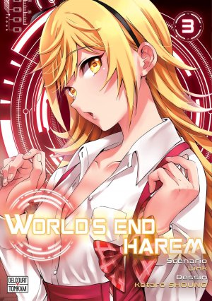couverture, jaquette World's End Harem 3  (delcourt / tonkam) Manga