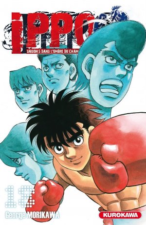 couverture, jaquette Ippo 18 Saison 5 : Dans l'ombre du champion (Kurokawa) Manga