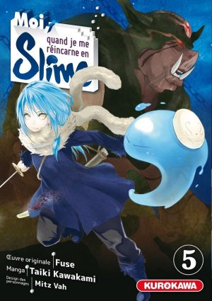 couverture, jaquette Moi, quand je me réincarne en slime 5  (Kurokawa) Manga