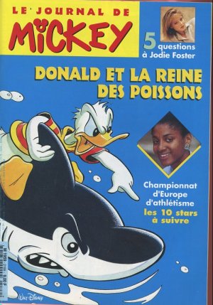 couverture, jaquette Le journal de Mickey 2199  - Donald et la reine des poissons (Disney) Magazine