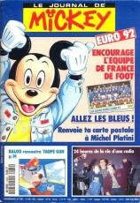 couverture, jaquette Le journal de Mickey 2082  - Encorage l'équipe de france de foot (Disney) Magazine
