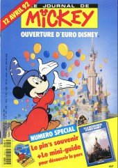 Le journal de Mickey 2076 - Ouverture d'euro disney