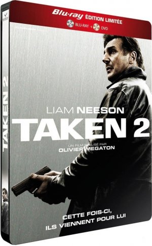 Taken 2 édition Steelbook DVD Blu-ray limité