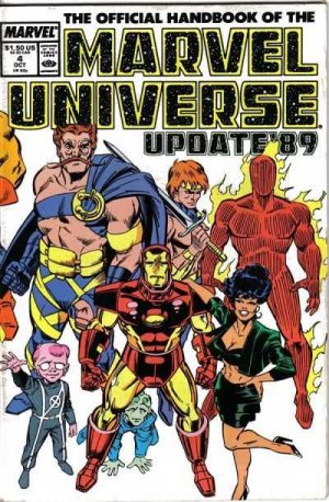 The Official Handbook of the Marvel Universe - Update '89 4 - Human Torch to Mannikin