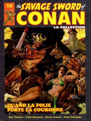 The Savage Sword of Conan # 15 TPB hardcover (cartonnée)