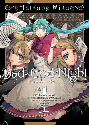 couverture, jaquette Hatsune Miku Bad End Night 1  (Seven Seas) Manga