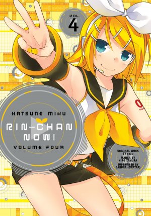 couverture, jaquette Hatsune Miku: Rin-Chan Now! 4  (Dark Horse - Manga) Manga
