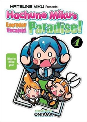 couverture, jaquette Hachune Miku no Nichijou Roipara 4  (Seven Seas) Manga